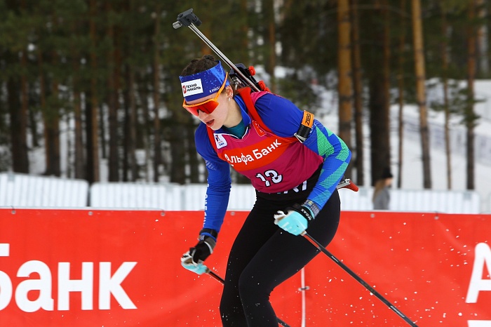 Обладатель Кубка России по биатлону Анастасия Гореева: «Сегодня Карим не справился со стрельбой, но я всё равно смогла заработать себе цветы»