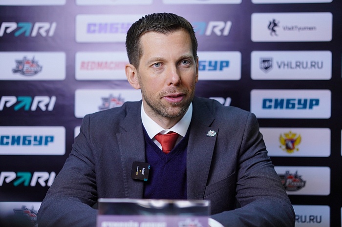 Главный тренер тюменского хоккейного клуба «Рубин» Денис Ячменёв: «Владислав Сёмин — необходимое усиление»