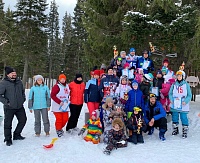 Сибиряки спорили за награды на горных лыжах