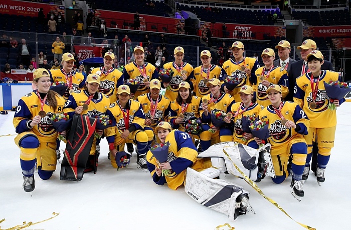 Шайба Валерии Павловой стала победной на Матче звёзд ЖХЛ