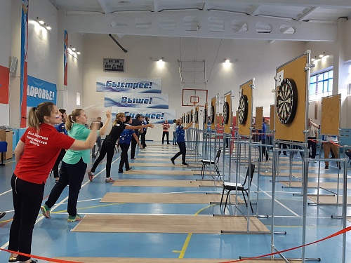 Разыграли Кубок области по дартсу