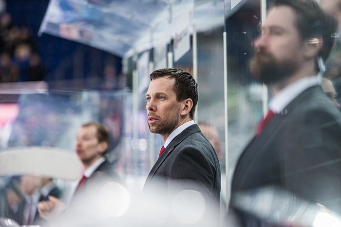 Главный тренер тюменского ХК «Рубин» Денис Ячменёв: «Матч мы проиграли, но в серии ведём »