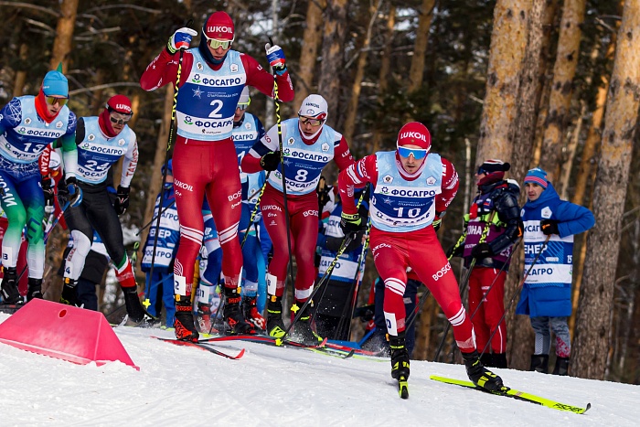 Спартакиада сильнейших по лыжным гонкам. Скиатлон. Мужчины