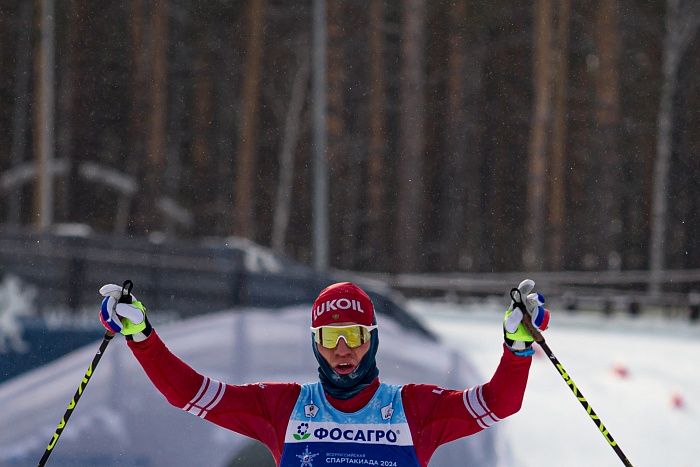 Спартакиада сильнейших по лыжным гонкам. Скиатлон. Мужчины