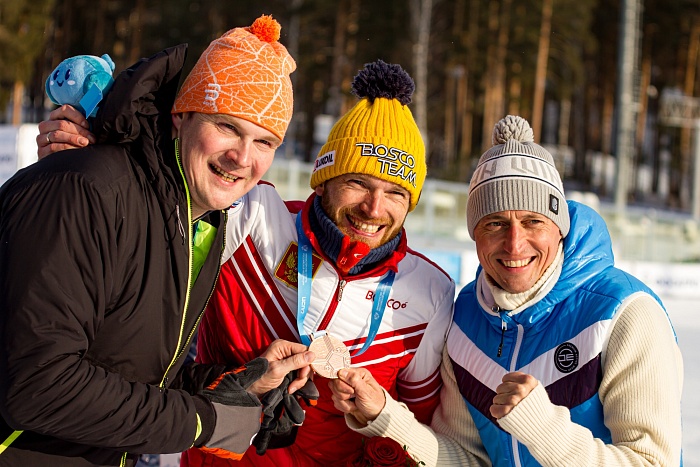 Спартакиада сильнейших по лыжным гонкам. Скиатлон. Мужчины
