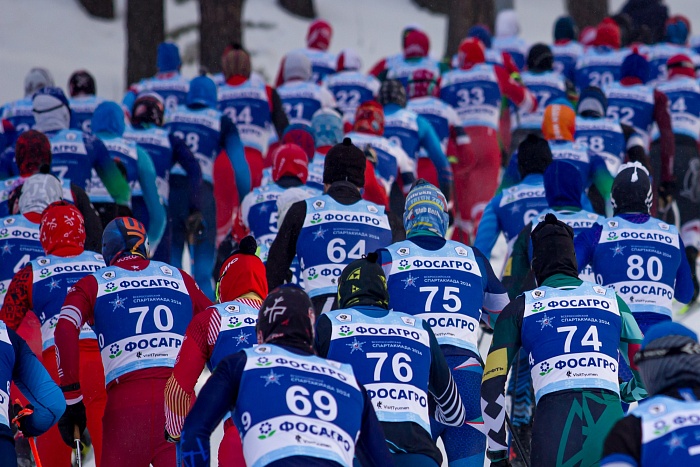 Спартакиада сильнейших по лыжным гонкам. Скиатлон. Мужчины