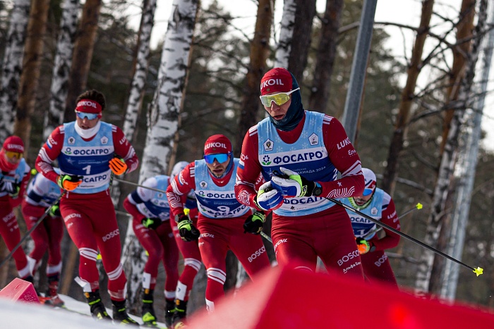 Спартакиада сильнейших по лыжным гонкам. Скиатлон. Мужчины