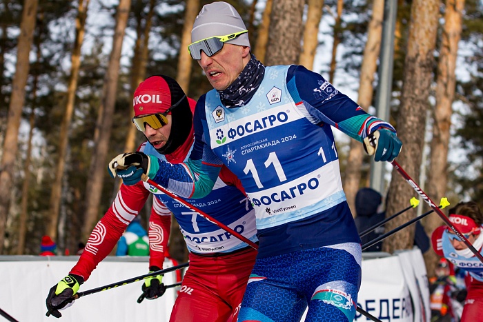 Спартакиада сильнейших по лыжным гонкам. Скиатлон. Мужчины