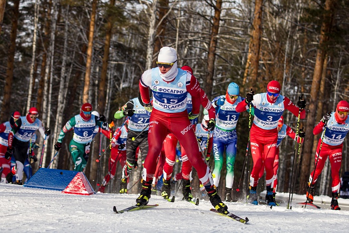 Спартакиада сильнейших по лыжным гонкам. Скиатлон. Мужчины