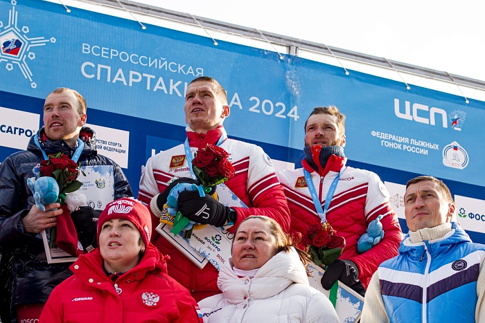 Спартакиада сильнейших по лыжным гонкам. Скиатлон. Мужчины