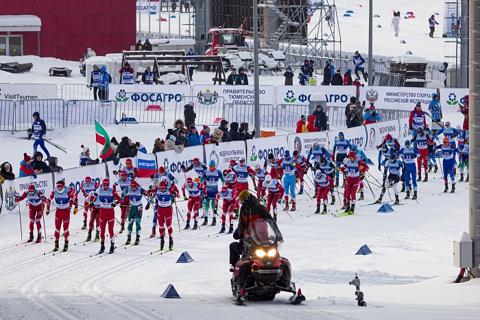 Спартакиада сильнейших по лыжным гонкам. Скиатлон. Мужчины