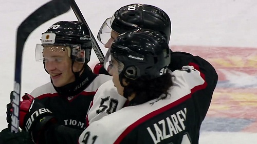 Обзор матча "Тюменский Легион" - МХК "Молот" (3:1)