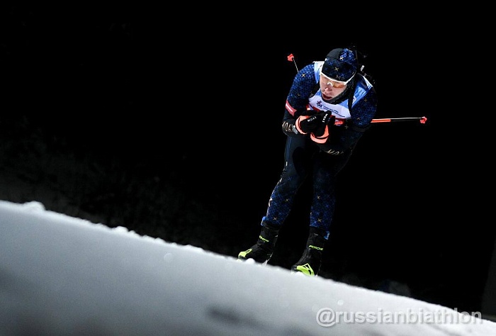 Тюменский биатлонист Александр Поварницын не упустил бронзу в индивидуальной гонке Кубка сильнейших в Раубичах