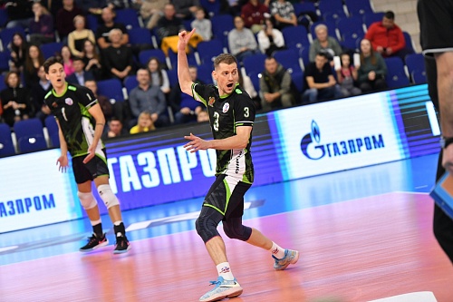 Тюменцы встретились друг против друга в матче волейбольной Суперлиги