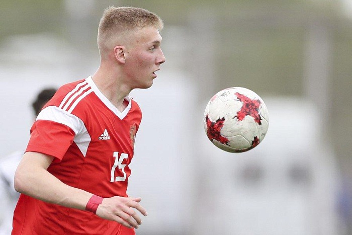 Маслов сыграл тайм за сборную! (ВИДЕО)