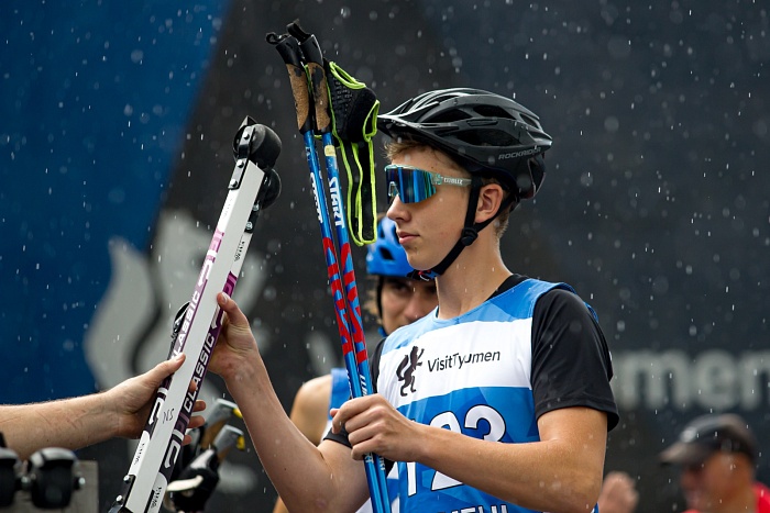 Чемпионат Тюменской области по лыжероллерам. 1-й соревновательный день. Мужчины