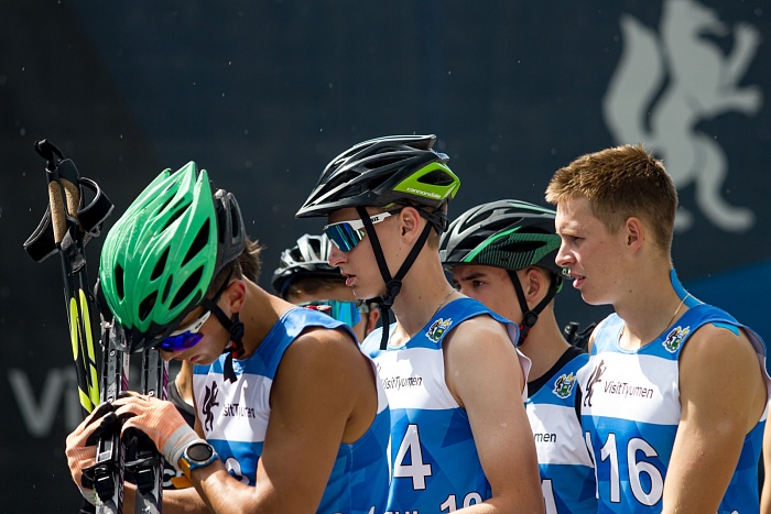 Чемпионат Тюменской области по лыжероллерам. 1-й соревновательный день. Мужчины