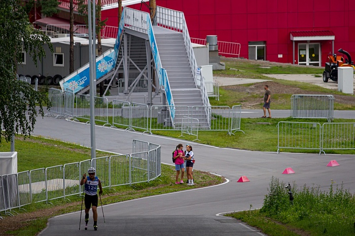 Чемпионат Тюменской области по лыжероллерам. 1-й соревновательный день. Мужчины