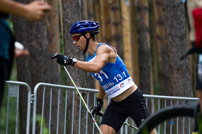 Чемпионат Тюменской области по лыжероллерам. 1-й соревновательный день. Мужчины