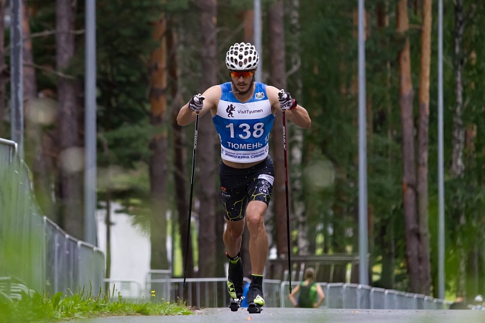 Чемпионат Тюменской области по лыжероллерам. 1-й соревновательный день. Мужчины