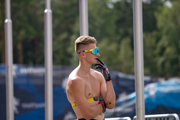 Чемпионат Тюменской области по лыжероллерам. 1-й соревновательный день. Мужчины