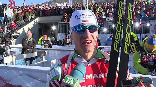 Красимир Анев после мужского спринта ЧМ-2017