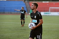 Защитник футбольного клуба «Тюмень» Никита Чистяков: «Ударно поработали на сборах, качественно подготовились к сезону»