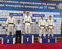 Тюменский дзюдоист Асан Аугалиев стал вторым на Всероссийских соревнованиях среди юниоров