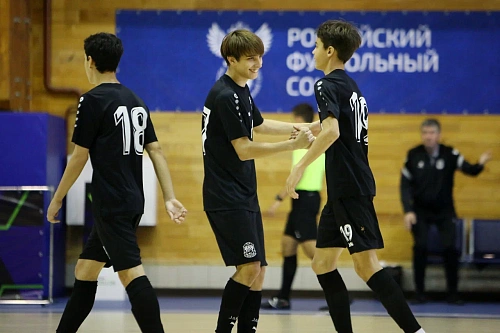 Футзалисты "Тюмени U16" занимают второе место в Юниорлиге