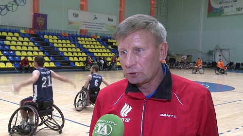 Всероссийский турнир по баскетболу на колясках в Тюмени