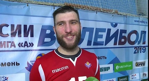 Игрок ВК «Тюмень» Иван Никишин о победе над «Динамо» – 3:1