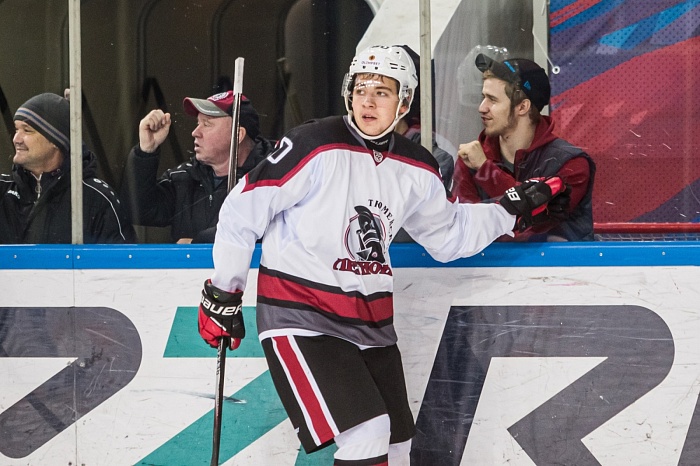 Нападающий молодёжной хоккейной команды «Тюменский Легион» Артём Нагибин: «Ребята у «Молота» обученные, с ними всегда непросто»