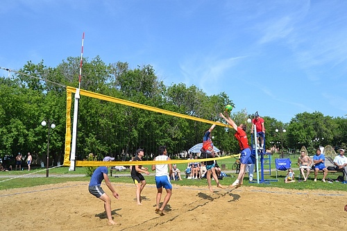 Бердюжские «пляжники» всех обыграли