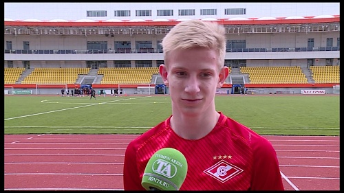 ФК "Тюмень-2004" уступил сверстникам из московского "Спартака"