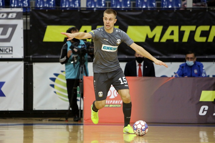 Защитник МФК «Тюмень» Андрей Соколов