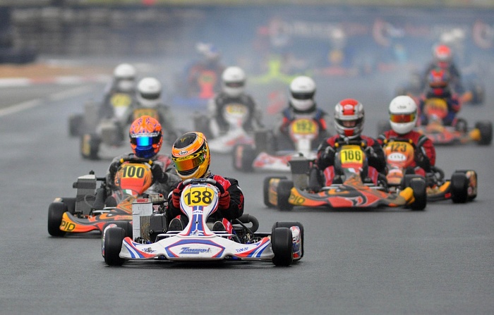 Гоняли на картингах в Упорово в шести дисциплинах