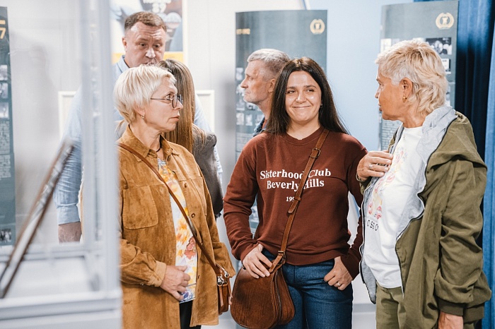 Открытие выставки об истории развития бодибилдинга в Тюменской области «Как закалялась сталь» в историческом парке «Россия – Моя история»