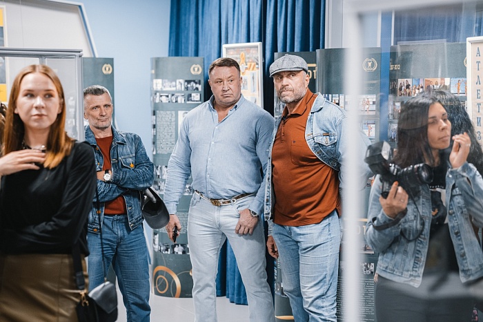 Открытие выставки об истории развития бодибилдинга в Тюменской области «Как закалялась сталь» в историческом парке «Россия – Моя история»