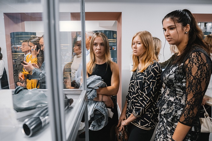 Открытие выставки об истории развития бодибилдинга в Тюменской области «Как закалялась сталь» в историческом парке «Россия – Моя история»