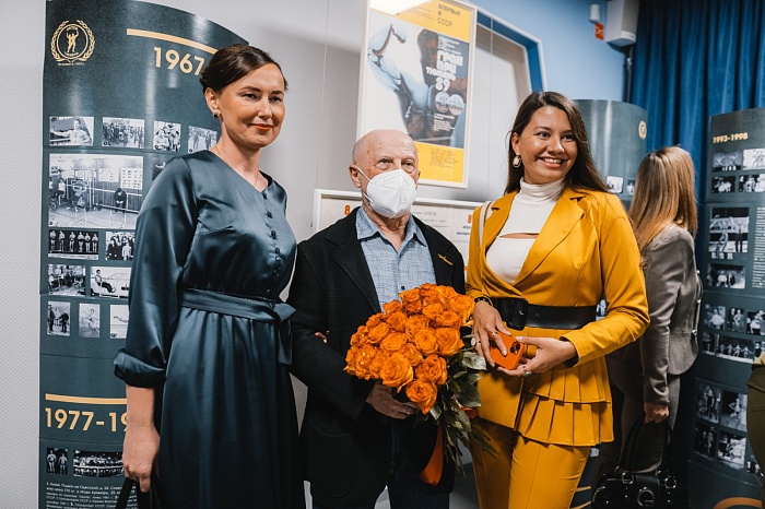 Открытие выставки об истории развития бодибилдинга в Тюменской области «Как закалялась сталь» в историческом парке «Россия – Моя история»