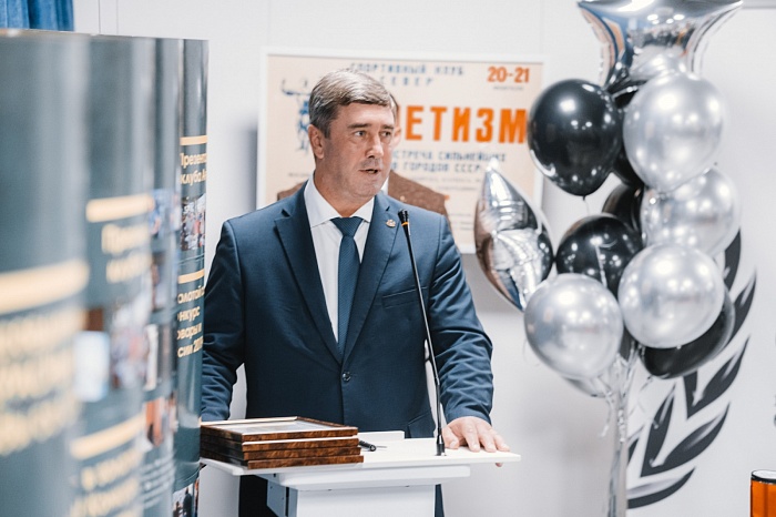 Открытие выставки об истории развития бодибилдинга в Тюменской области «Как закалялась сталь» в историческом парке «Россия – Моя история»