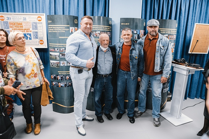 Открытие выставки об истории развития бодибилдинга в Тюменской области «Как закалялась сталь» в историческом парке «Россия – Моя история»