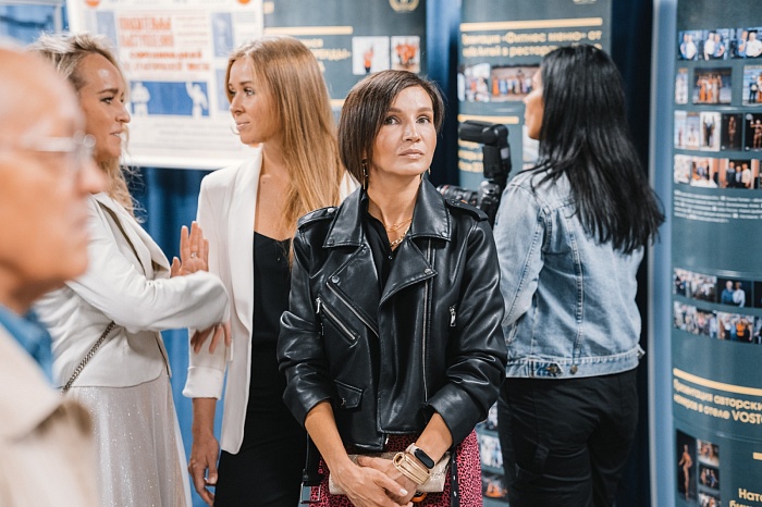 Открытие выставки об истории развития бодибилдинга в Тюменской области «Как закалялась сталь» в историческом парке «Россия – Моя история»