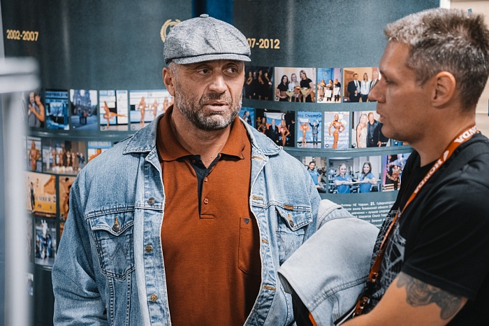 Открытие выставки об истории развития бодибилдинга в Тюменской области «Как закалялась сталь» в историческом парке «Россия – Моя история»