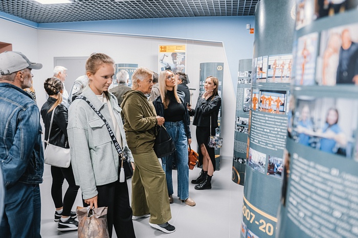 Открытие выставки об истории развития бодибилдинга в Тюменской области «Как закалялась сталь» в историческом парке «Россия – Моя история»