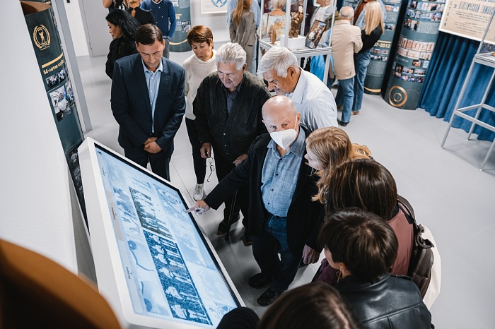 Открытие выставки об истории развития бодибилдинга в Тюменской области «Как закалялась сталь» в историческом парке «Россия – Моя история»