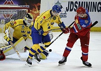Смотрите на «Тюменском времени» хоккейный матч Россия-Швеция