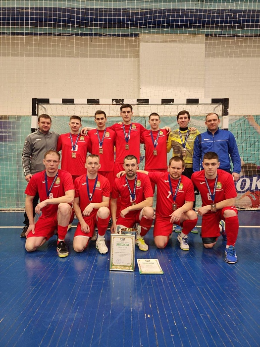 Сборные Тюменского, Юргинского и Казанского районов стали призёрами футзального турнира  областных сельских игр