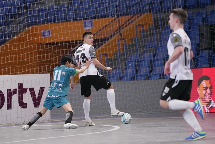 Воспитанник мини-футбольного клуба «Тюмень» Азиз Муждаков забил гол на Кубке мира в Бразилии