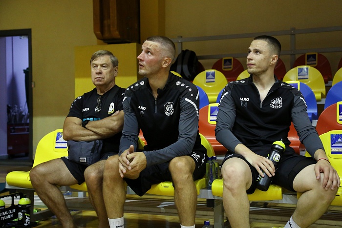 Тренировка мини-футбольного клуба «Тюмень»